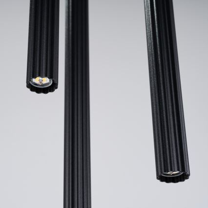 Lámpara colgante ARCHE 3xG9/8W/230V negro
