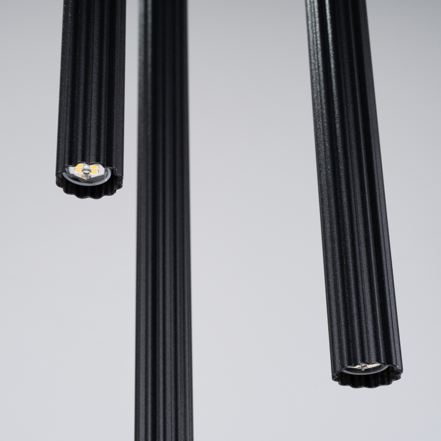 Lámpara colgante ARCHE 3xG9/8W/230V negro
