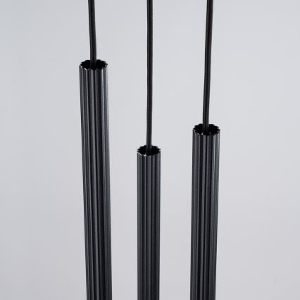 Lámpara colgante ARCHE 3xG9/8W/230V negro