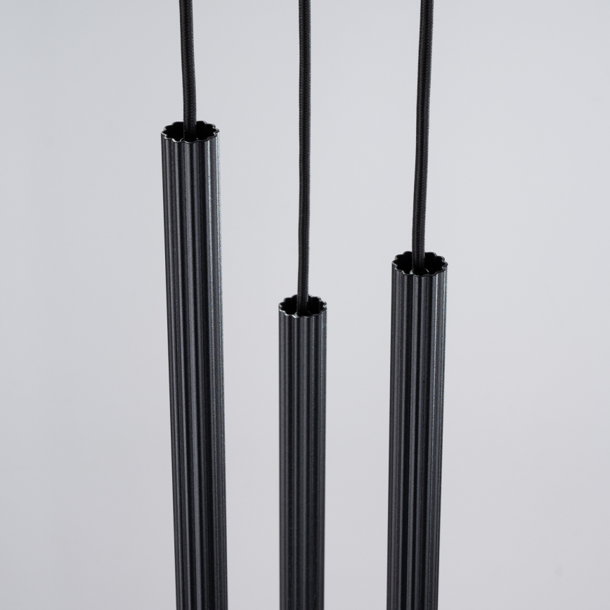 Lámpara colgante ARCHE 3xG9/8W/230V negro