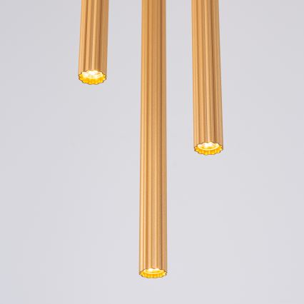 Lámpara colgante ARCHE 3xG9/8W/230V dorado