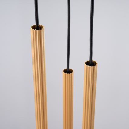 Lámpara colgante ARCHE 3xG9/8W/230V dorado