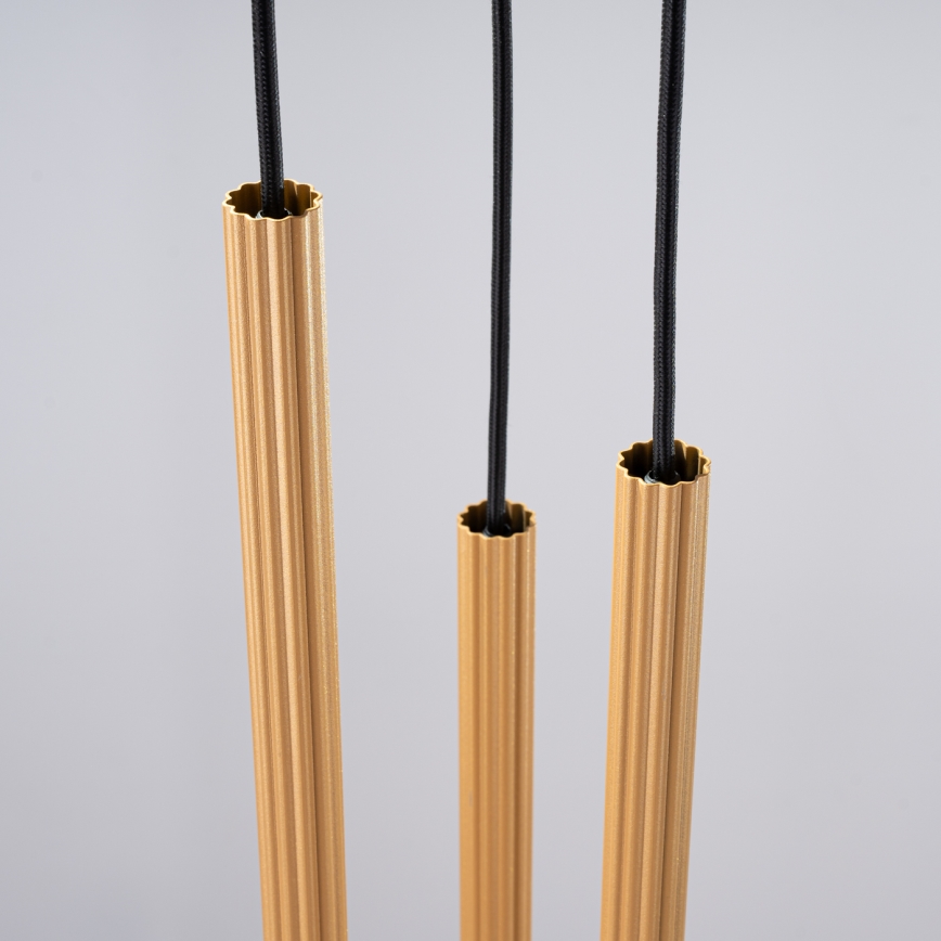 Lámpara colgante ARCHE 3xG9/8W/230V dorado