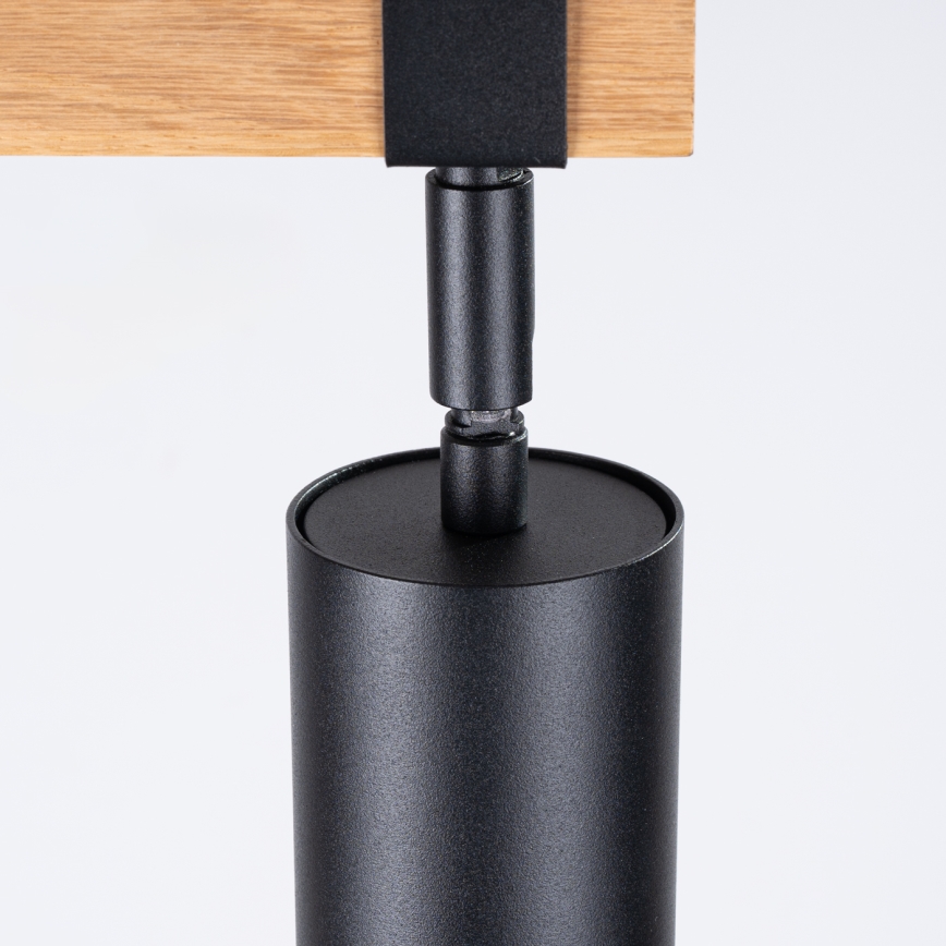 Foco FAGER 4xGU10/10W/230V negro