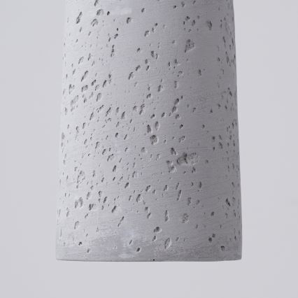 Lámpara colgante ELECTRA 1xGU10/10W/230V concreto/gris