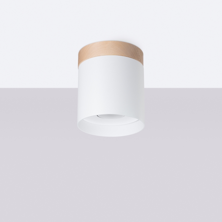 Foco RIF 1xGU10/10W/230V diá. 12 cm blanco