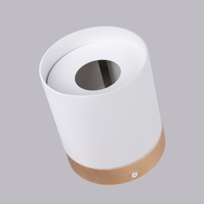 Foco RIF 1xGU10/10W/230V diá. 12 cm blanco
