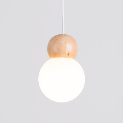 Lámpara colgante PEKKA 1xG9/8W/230V blanco