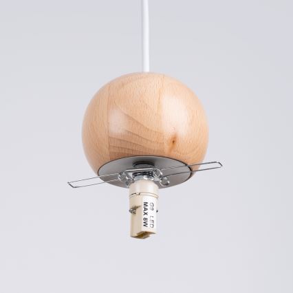 Lámpara colgante PEKKA 3xG9/8W/230V blanco