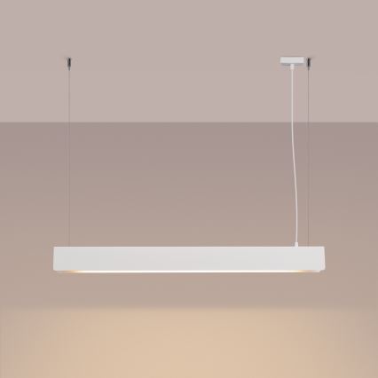 Lámpara LED colgante SPARK 1xG13/8,5W/230V blanco