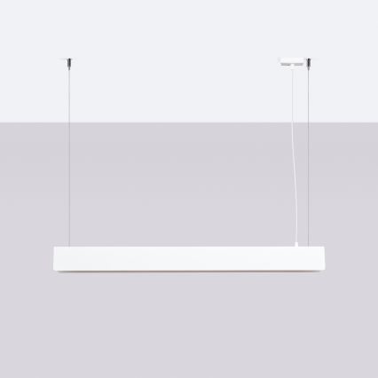 Lámpara LED colgante SPARK 1xG13/8,5W/230V blanco