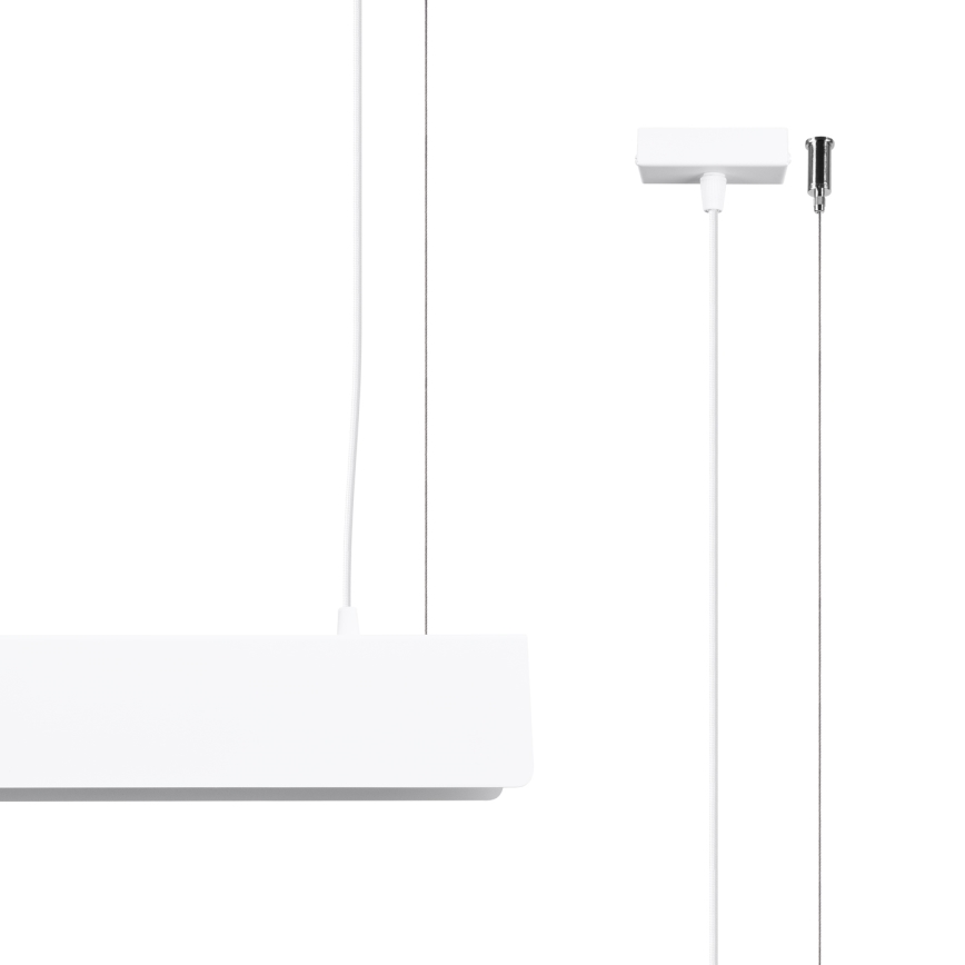 Lámpara LED colgante SPARK 1xG13/8,5W/230V blanco
