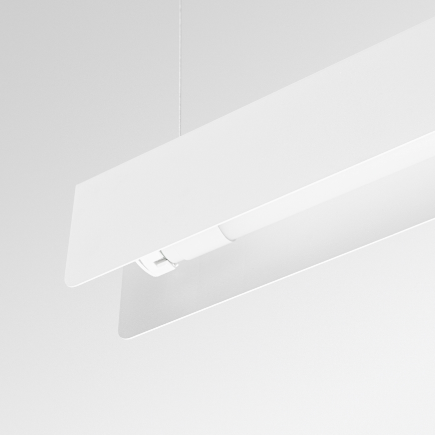 Lámpara LED colgante SPARK 1xG13/8,5W/230V blanco