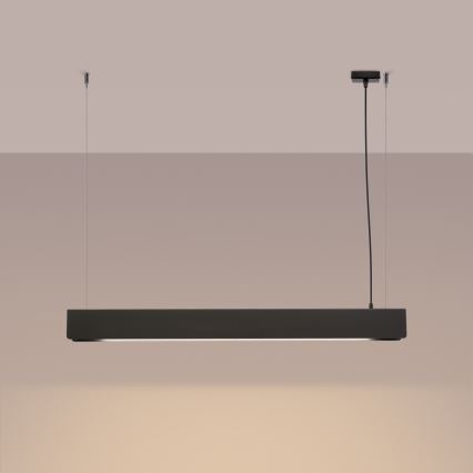 Lámpara LED colgante SPARK 1xG13/8,5W/230V negro