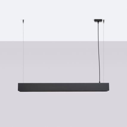 Lámpara LED colgante SPARK 1xG13/8,5W/230V negro