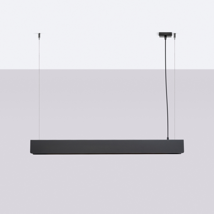 Lámpara LED colgante SPARK 1xG13/8,5W/230V negro
