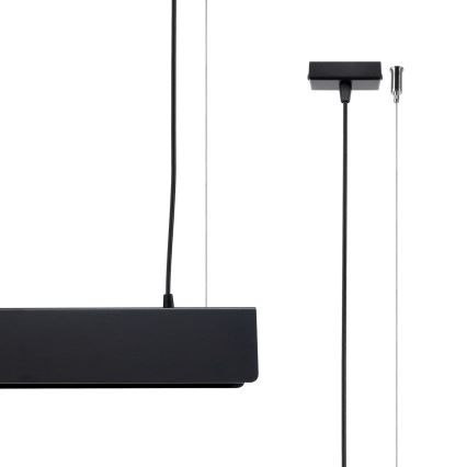 Lámpara LED colgante SPARK 1xG13/8,5W/230V negro