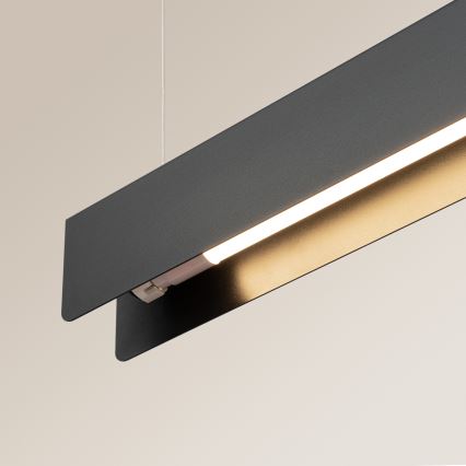 Lámpara LED colgante SPARK 1xG13/8,5W/230V negro