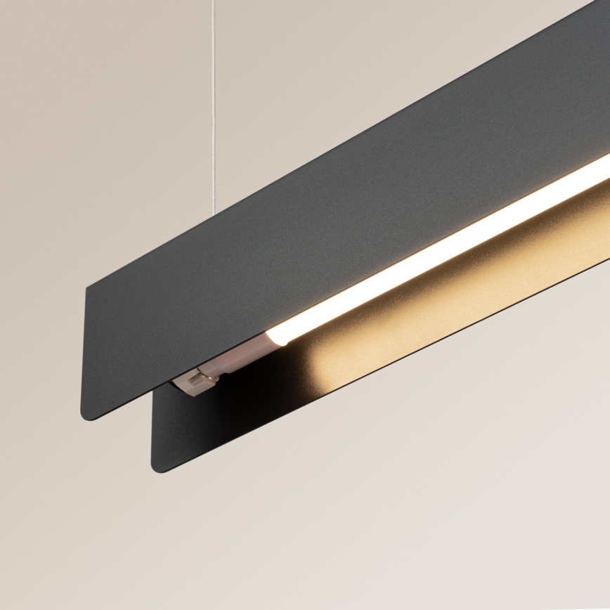 Lámpara LED colgante SPARK 1xG13/8,5W/230V negro