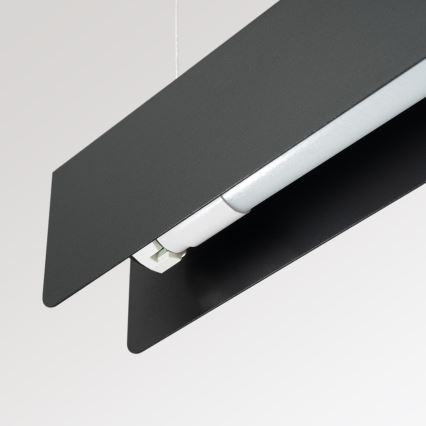 Lámpara LED colgante SPARK 1xG13/8,5W/230V negro