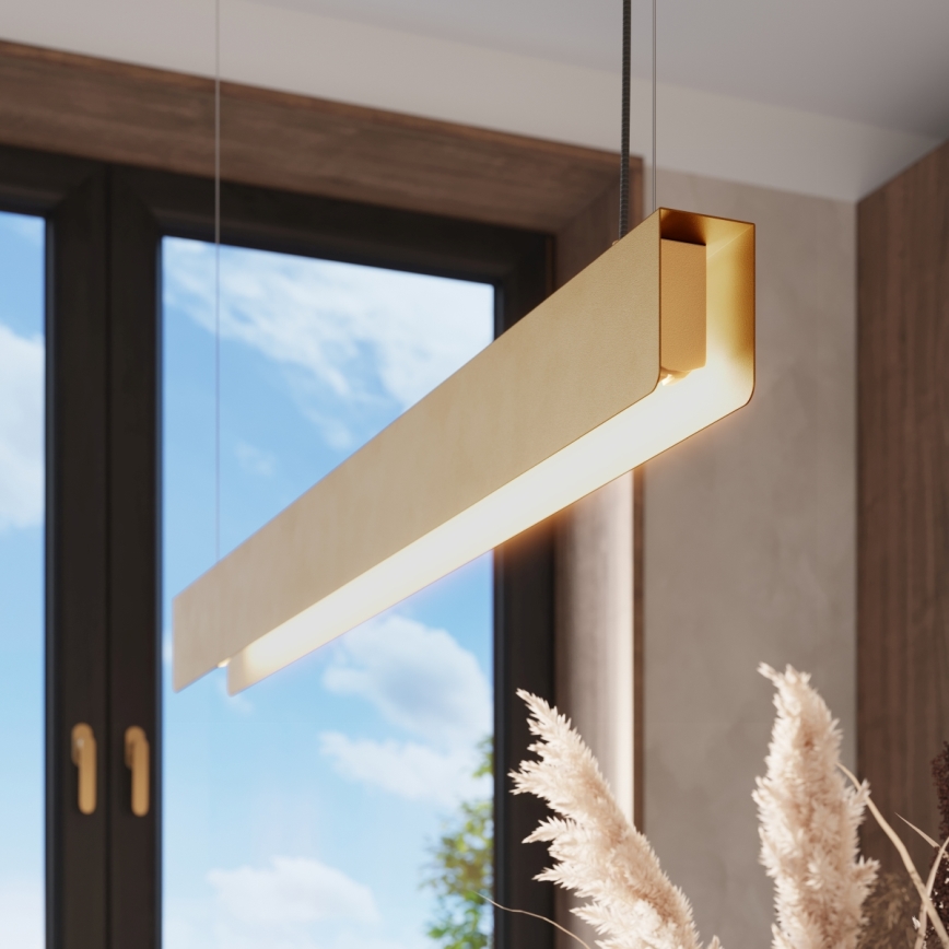 Lámpara LED colgante SPARK 1xG13/8,5W/230V dorado