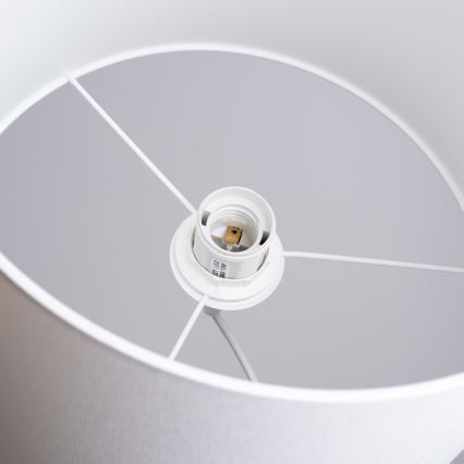 Lámpara colgante NOVA 1xE27/15W/230V diá. 30 cm blanco