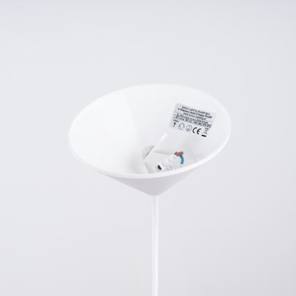 Lámpara colgante NOVA 1xE27/15W/230V diá. 30 cm blanco