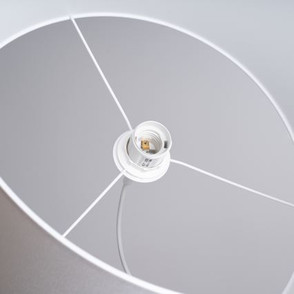 Lámpara colgante NOVA 1xE27/15W/230V diá. 40 cm blanco