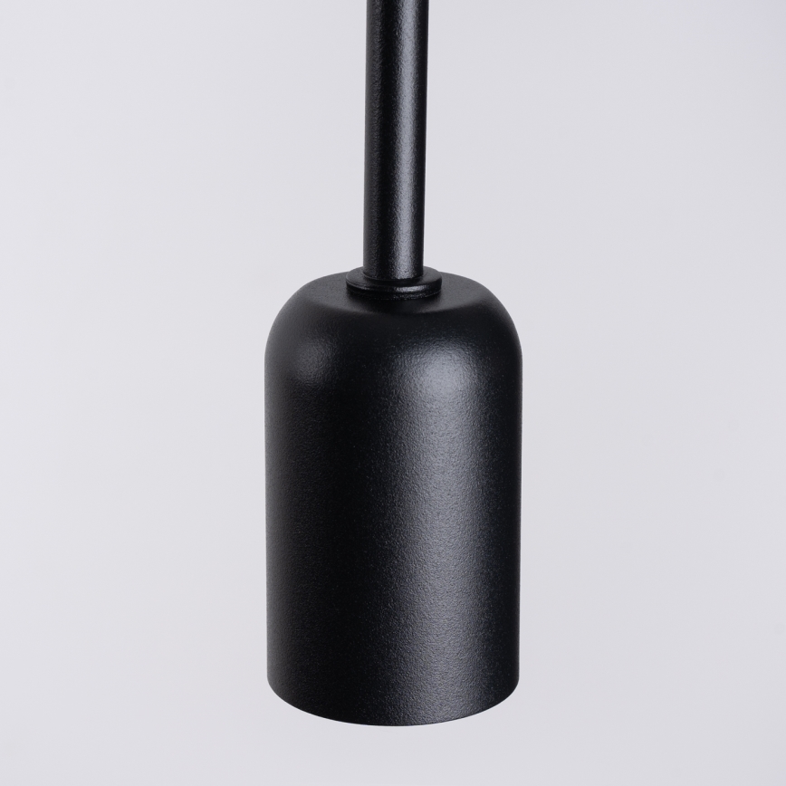 Aplique LOOP 1xE27/15W/230V negro