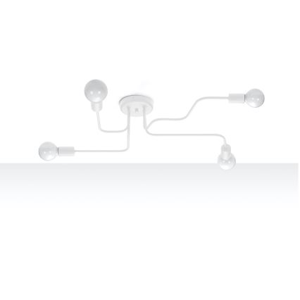 Lámpara de techo VECTOR 4xE27/15W/230V blanco