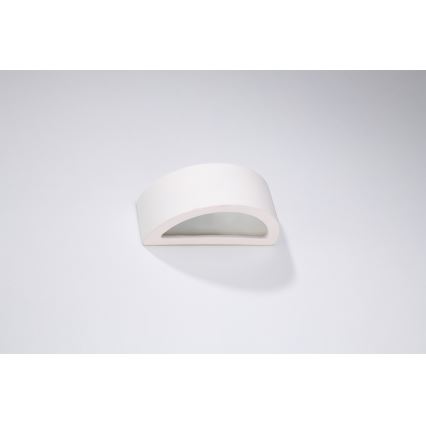 Aplique ATENA 1xE27/15W/230V 20 cm blanco