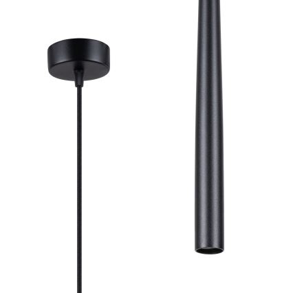 Lámpara colgante BLISS 1xG9/8W/230V negro