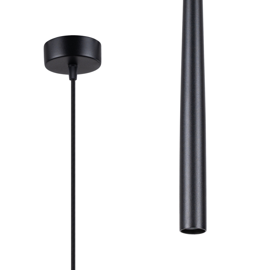 Lámpara colgante BLISS 1xG9/8W/230V negro
