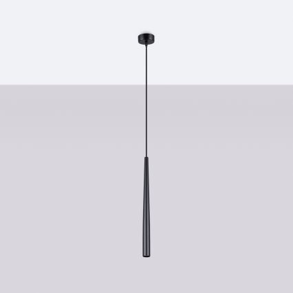 Lámpara colgante BLISS 1xG9/8W/230V negro