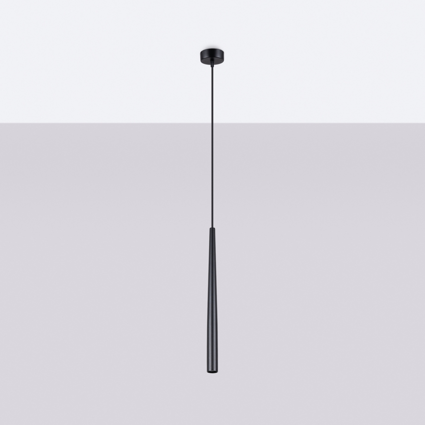 Lámpara colgante BLISS 1xG9/8W/230V negro
