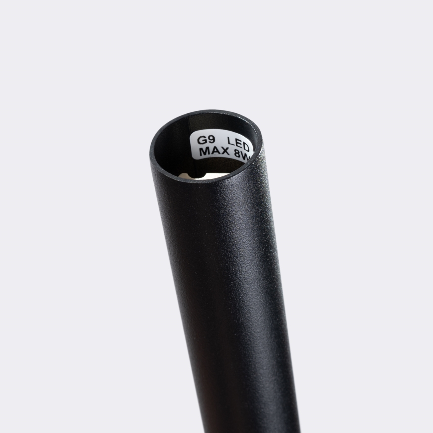 Lámpara colgante BLISS 1xG9/8W/230V negro