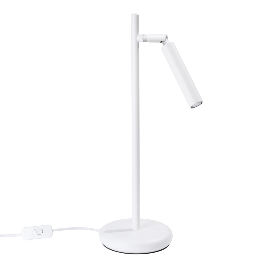 Lámpara de mesa PASTELO 1xG9/8W/230V blanco