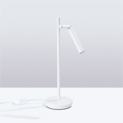 Lámpara de mesa PASTELO 1xG9/8W/230V blanco