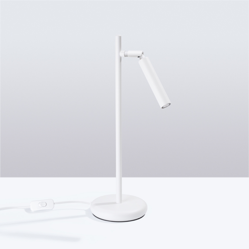 Lámpara de mesa PASTELO 1xG9/8W/230V blanco