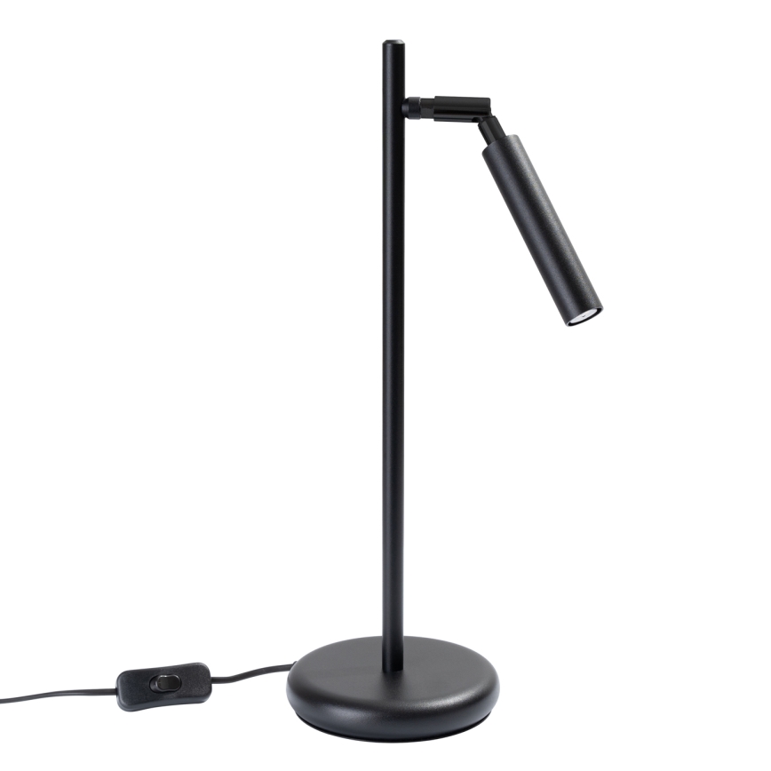 Lámpara de mesa PASTELO 1xG9/8W/230V negro