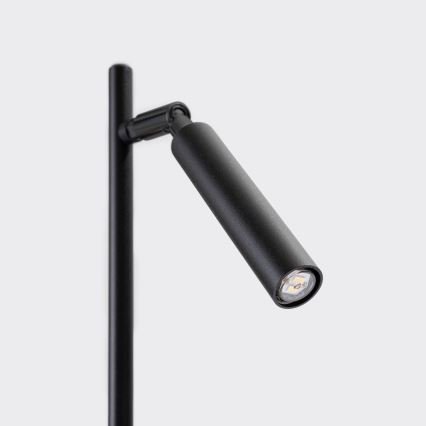 Lámpara de mesa PASTELO 1xG9/8W/230V negro