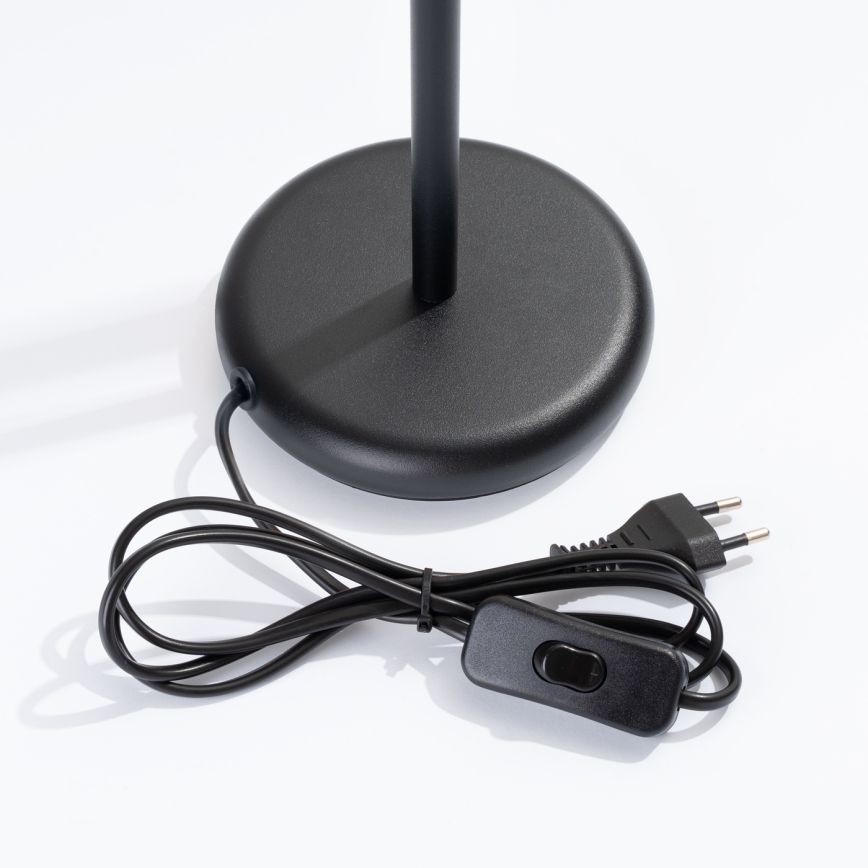 Lámpara de mesa PASTELO 1xG9/8W/230V negro