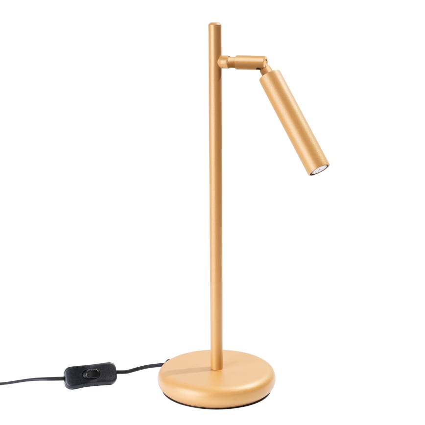 Lámpara de mesa PASTELO 1xG9/8W/230V dorado
