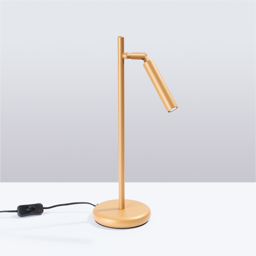 Lámpara de mesa PASTELO 1xG9/8W/230V dorado