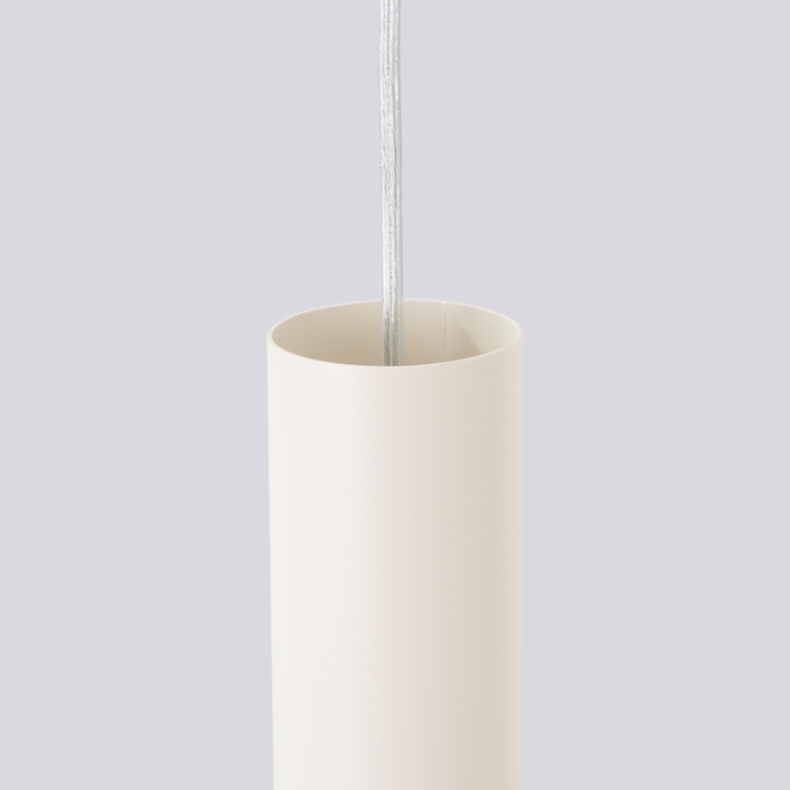 Lámpara colgante LAGOS 2xGU10/10W/230V color crema