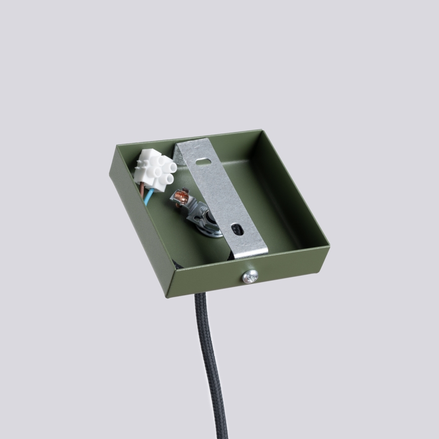 Lámpara colgante LAGOS 1xGU10/10W/230V verde