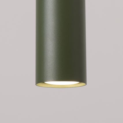 Lámpara colgante LAGOS 2xGU10/10W/230V verde