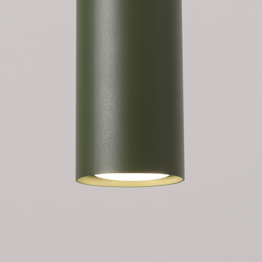 Lámpara colgante LAGOS 2xGU10/10W/230V verde