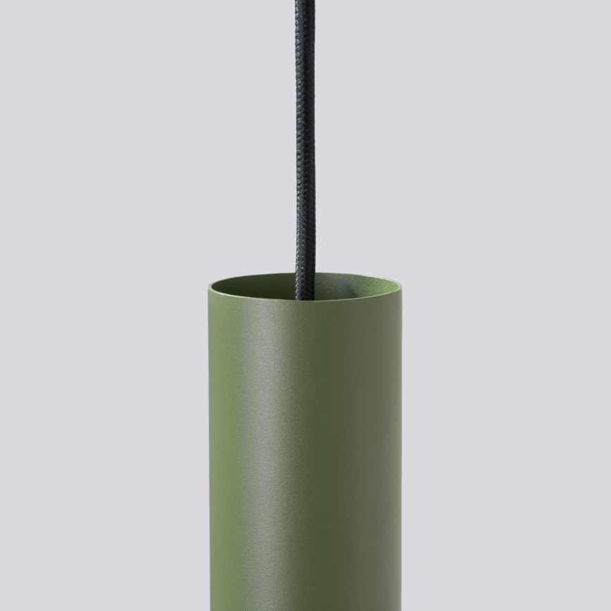 Lámpara colgante LAGOS 2xGU10/10W/230V verde