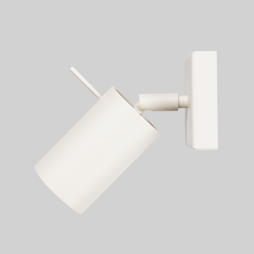 Foco de pared RING 1xGU10/10W/230V color crema